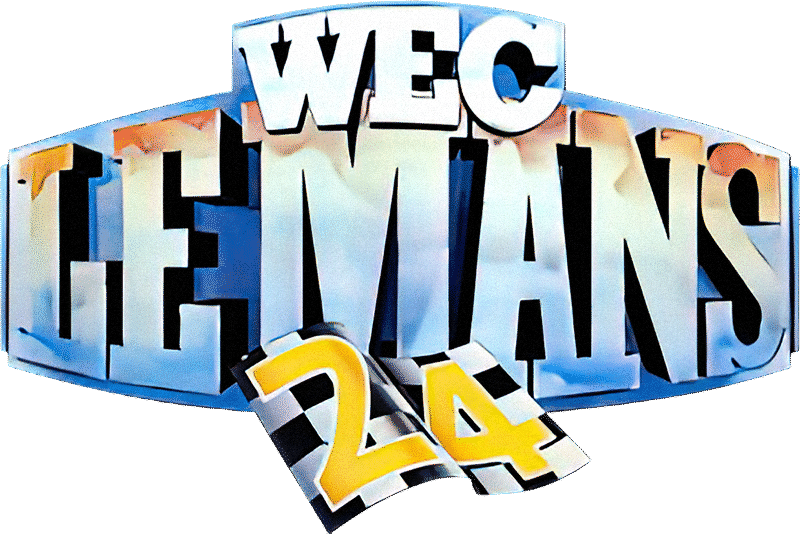 Wec Le Mans logo for Commodore 64